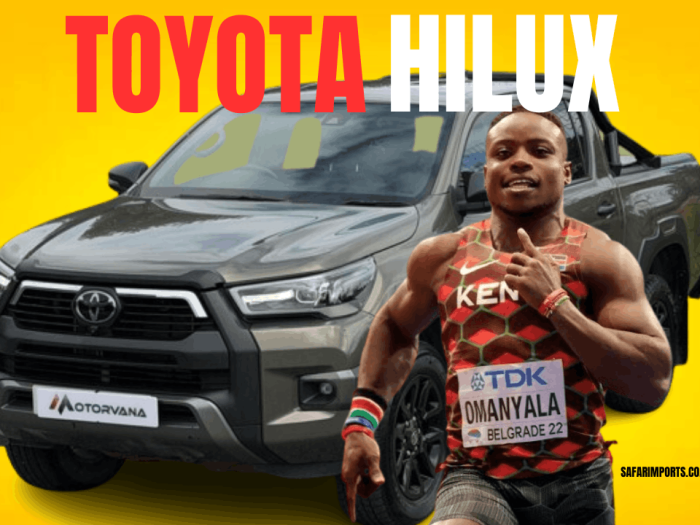 Toyota Hilux in Kenya